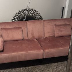 Futon/couch Bed (PINK) 