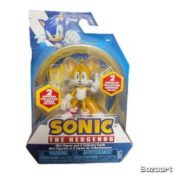 Sonic The Hedgehog Tails 2.5" Mini Figure And 2 Collector Cards New