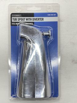 Everbilt Chrome Tub Spout with Diverter
