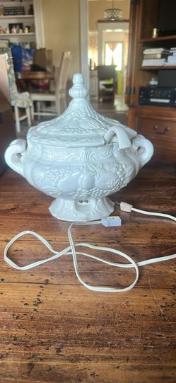 Electric Soup Tureen with Ladle