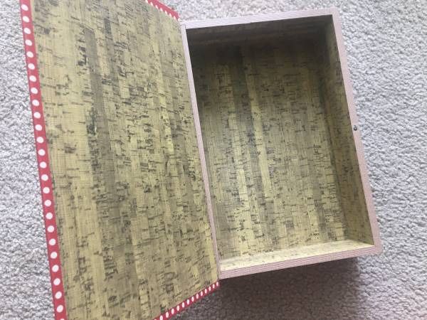Cute Storage Box - Magnetic Button Closure