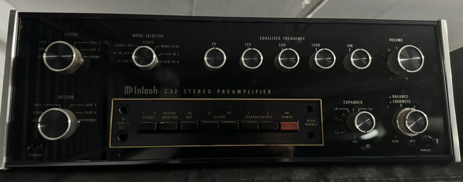 McIntosh Pre Amp, Sansui Reverb And Marantz Receiver