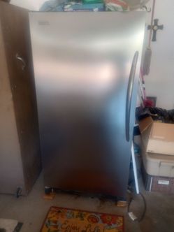 Free Fridgedaire Stainless Steel Upright Freezer
