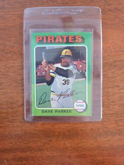 1975 Topps Dave Parker 