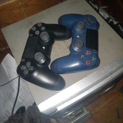 Ps4 Controlers 2 Contollers Basically  brand New 55 Bucks For Both Controlers
