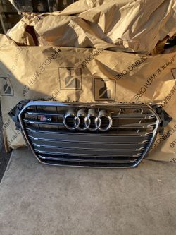 2014 Audi S4 OEM Silver front grill