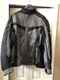 Olympia Motorcycle jacket with armor and removable lining. Size-3X