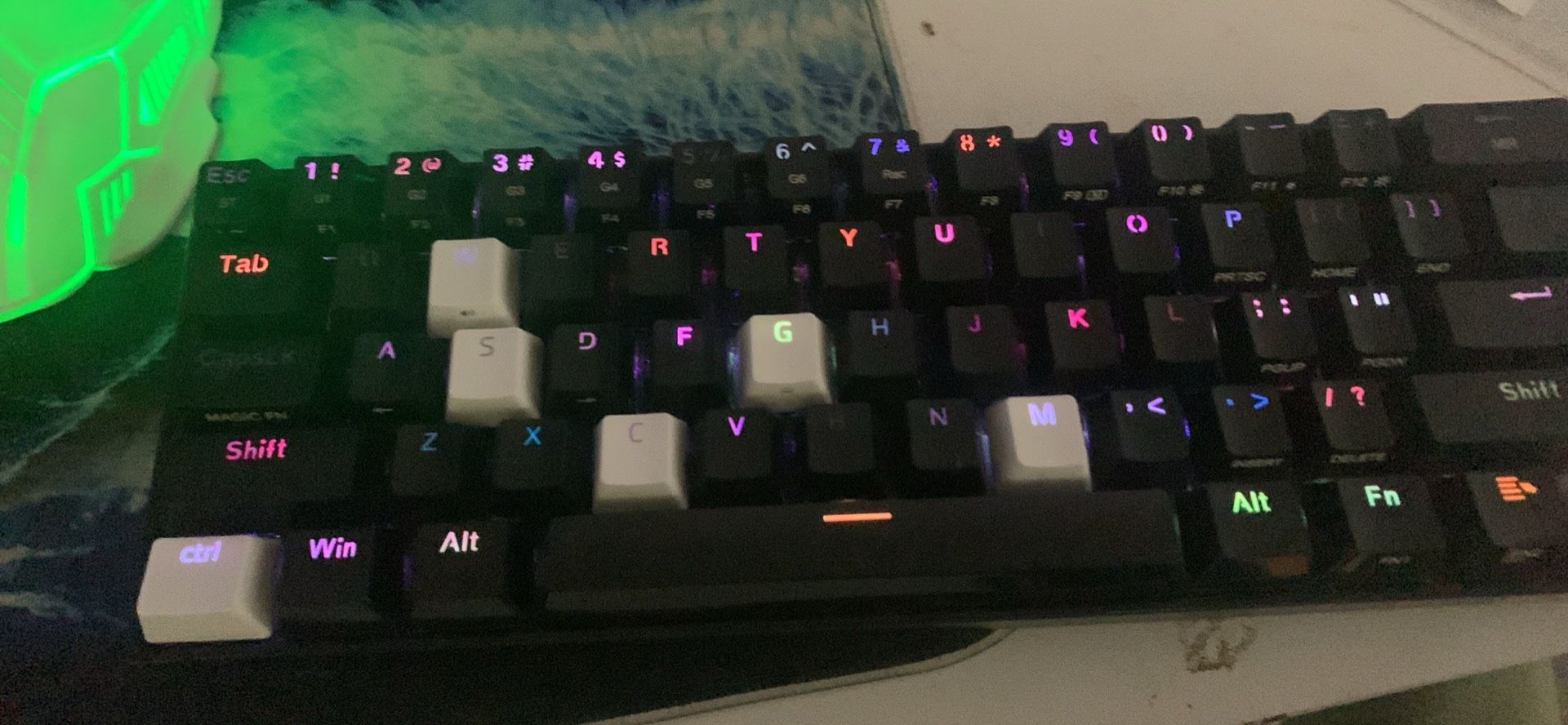 Red Dragon K350RGB Bluetooth keyboard. trade For Beats