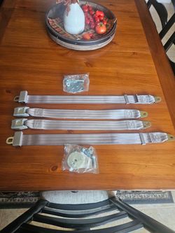 (2) Car Seat Belts