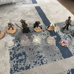 Disney Infinity Game With Characters And Power Chips And Portal’s