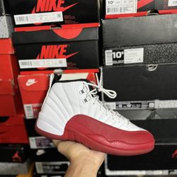 Jordan Cherry 12s size 8 VNDS 