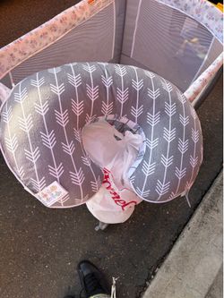 Baby Boppy comforter