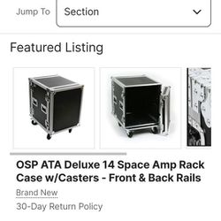 Ops Rolling Rack Unit Brand New Never Used