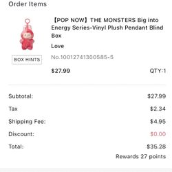 Labubu New still In The Shipping Bag! 