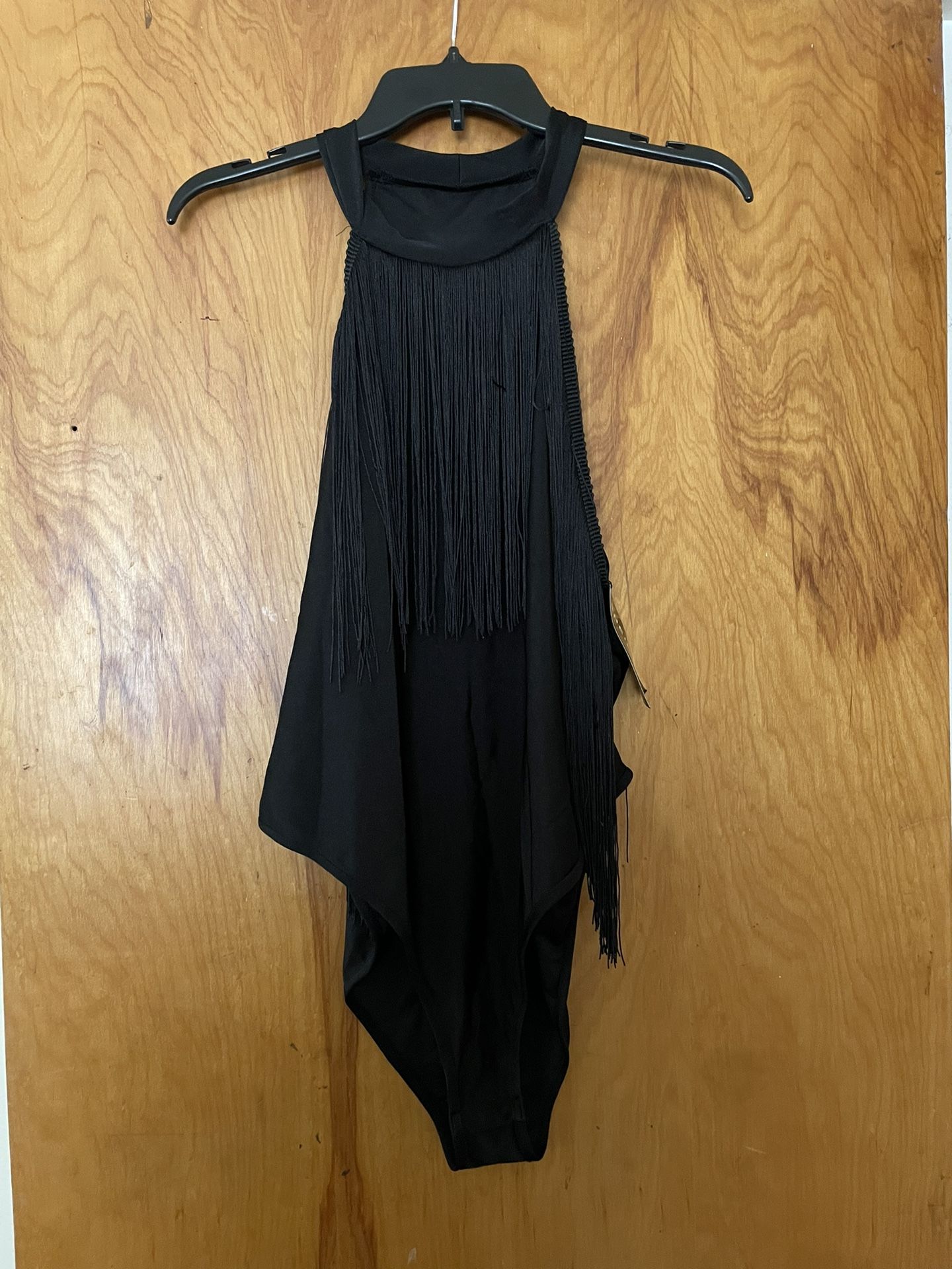 Fringe Bodysuit Plus Size