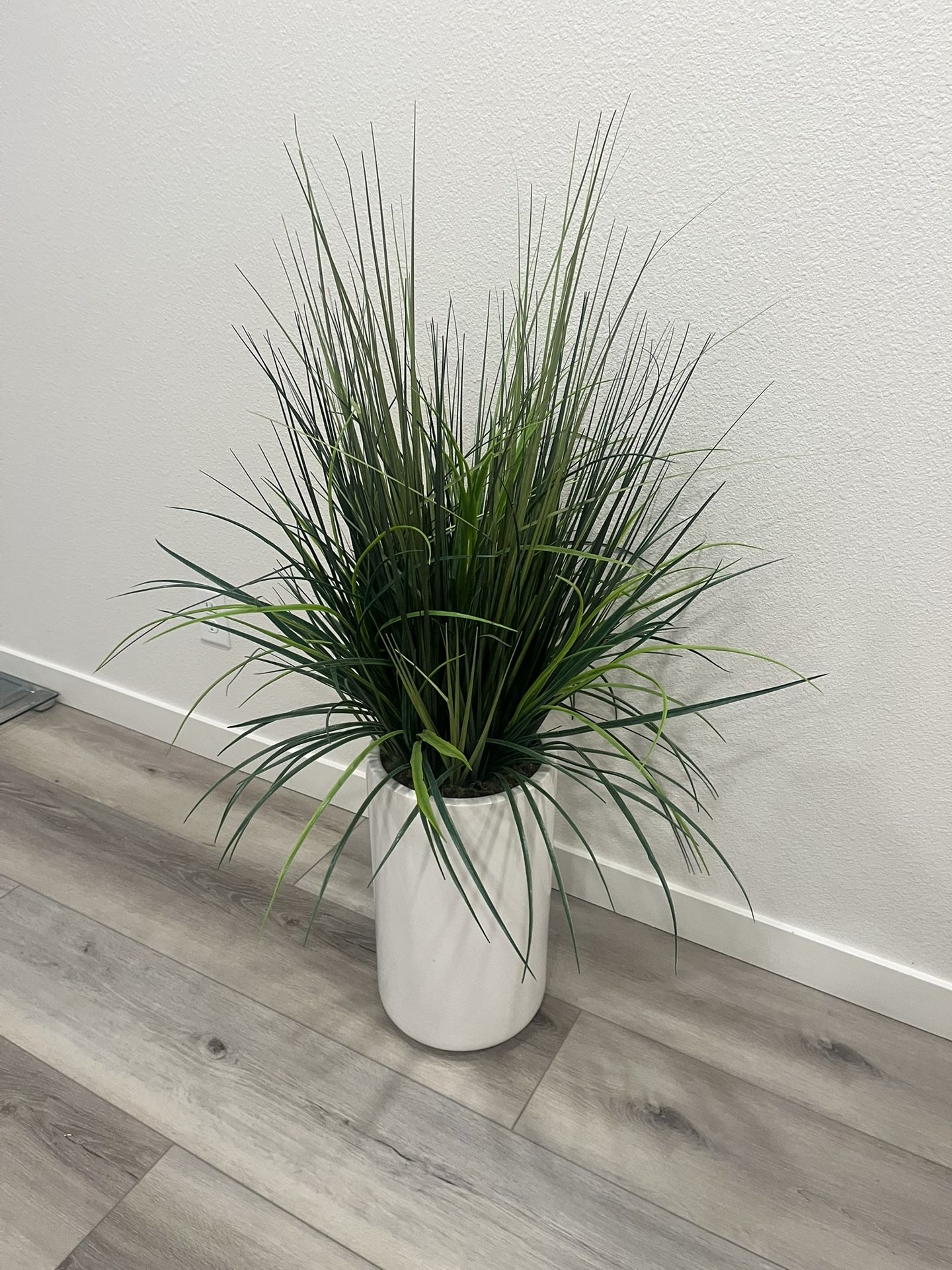 Artificial Potted Grass Plant