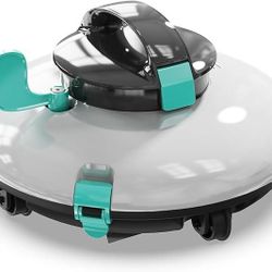Cordless Robotic Pool Cleaner, Automatic Above Ground Pool Vacuum with 70 Mins Runtime, 15KPa Powerful Suction, Self-Parking, Lightweight, Ideal for A