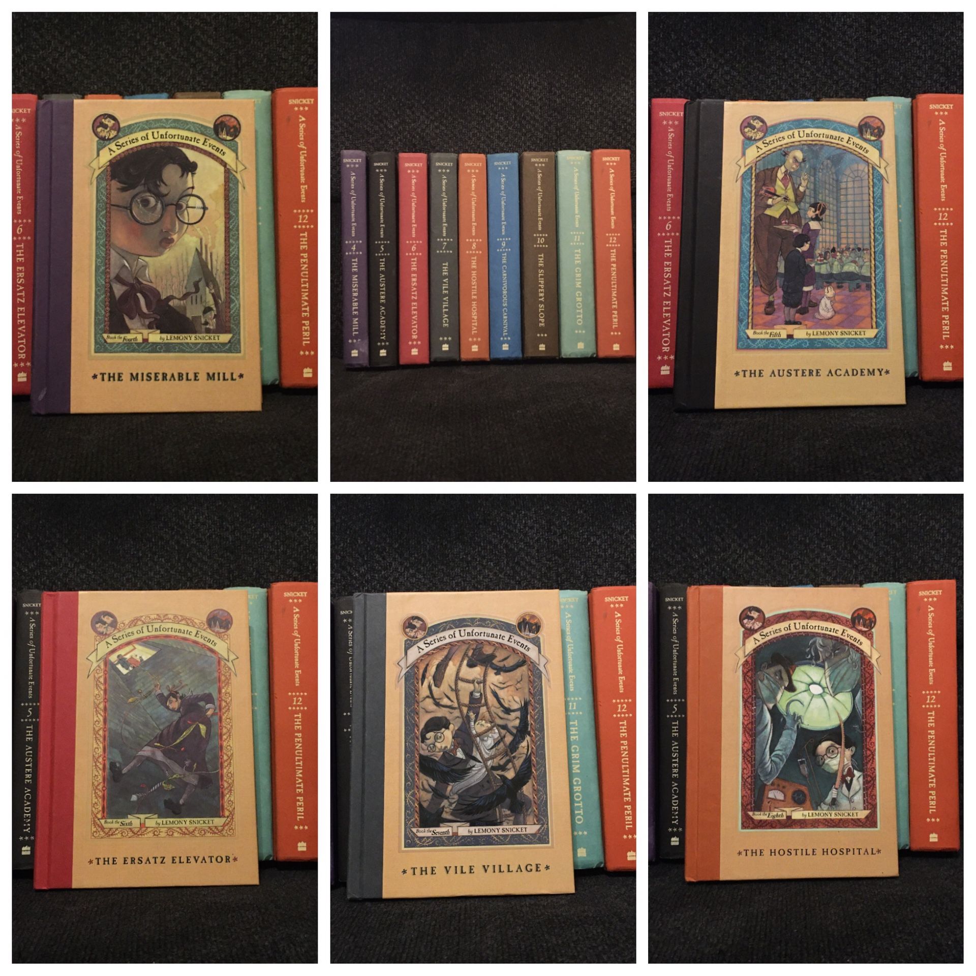 Partial Set of Lemoney Snicket Books