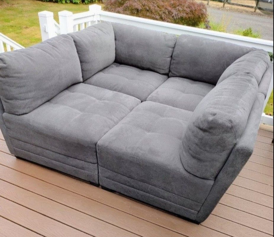 Modular Sectional Sofa Bed Couch Like New Condition