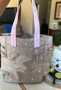 Volcom stone tote bag