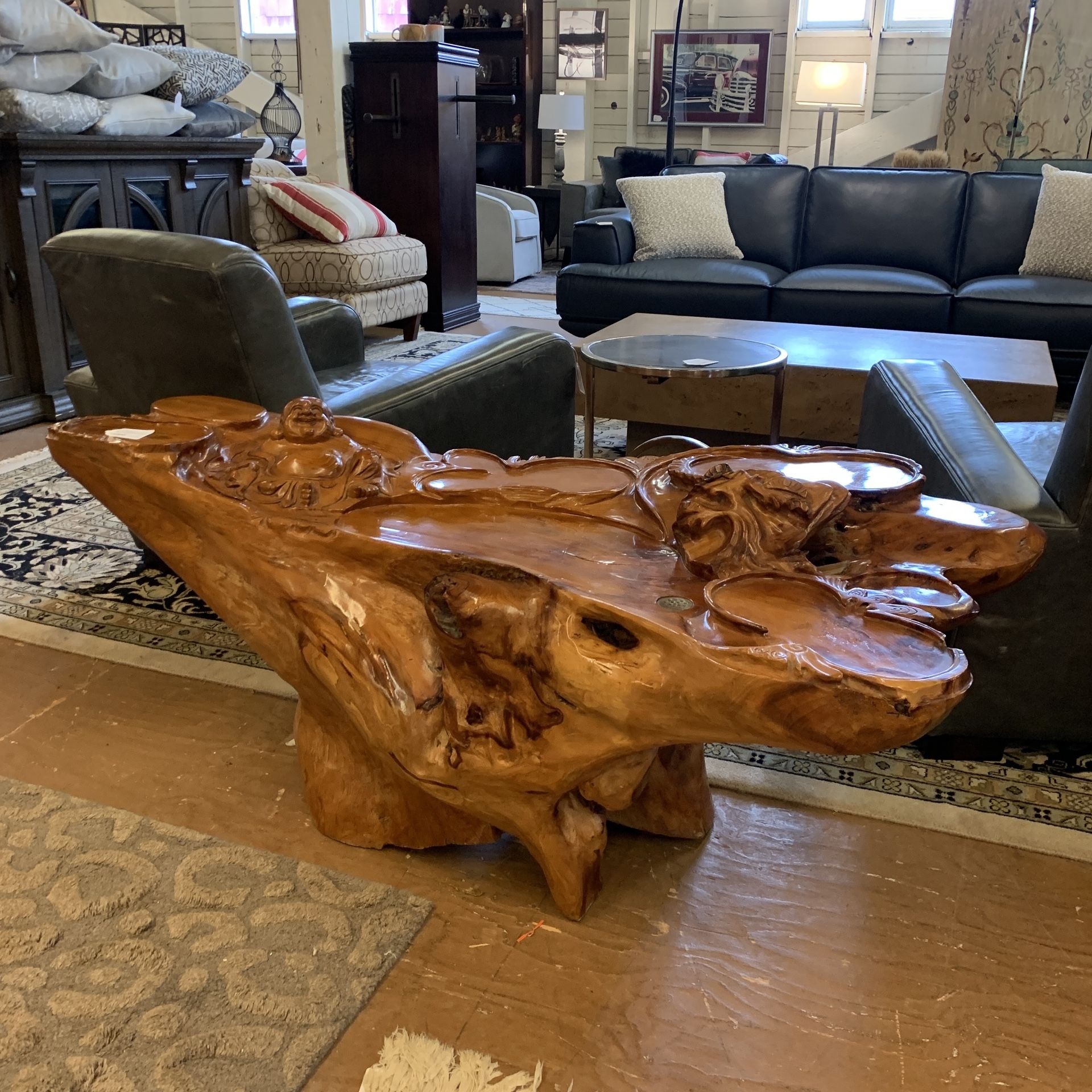 Solid Wood Ceremonial Tea Table
