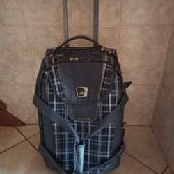 MultiPocket Rolling BACKPACKS /CarryOns with Wheels & Handle. $55 Each or $100 For Both