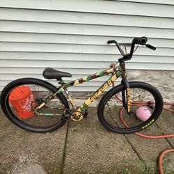  SE Big Flyer Army Camo 29in Big BMX Wheelie Bike $650 OBO