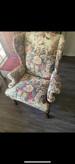 Floral Chair