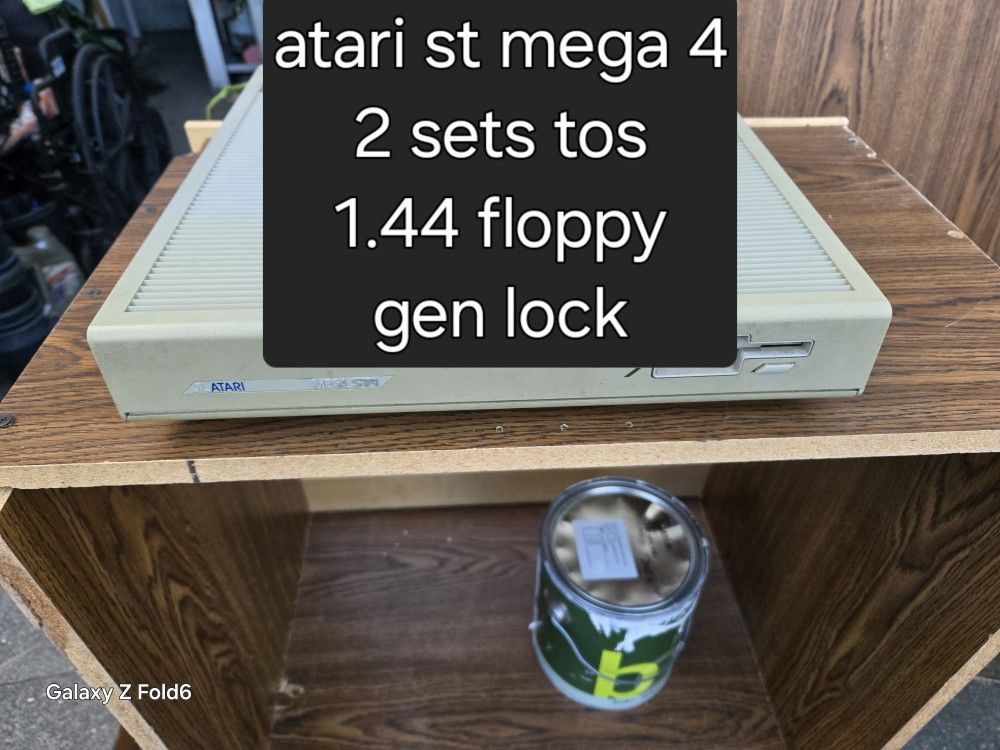 Atari St Mega4 With Genlock