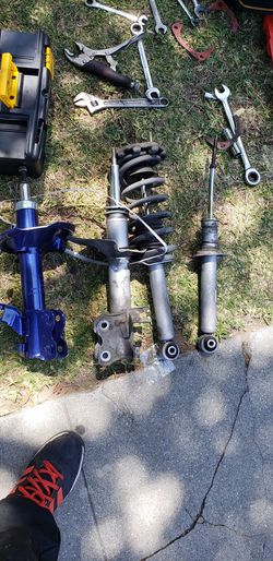 Cambio brakes discos aceite bujias y amortiguadores
