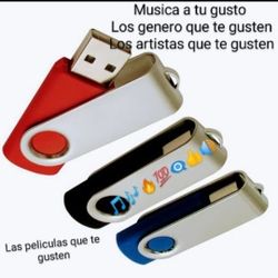Memorias Usb  Al Gusto Del Cliente Puede Hacer Lista