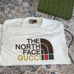 The North Face x Gucci Beige Oversize T-Shirt