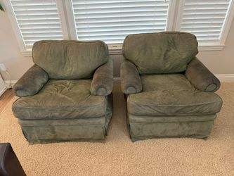 Two Comfortable Couch Chairs
