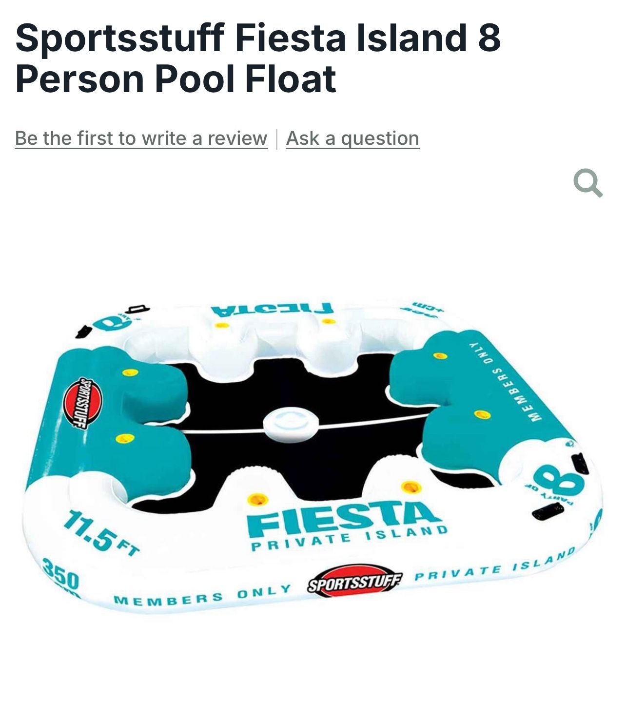 8 Person Lake Float 