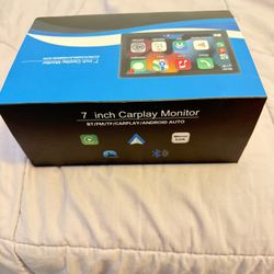 7" inch Carplay Monitor BT/FM/TF/CARPLAY/ANDROID AUTO