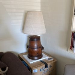 Nostalgic One Of A Kind Barrel Lamp