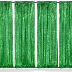 2ftx8ft  4 Panels Green Party Decorations New   Backdrop Panels 