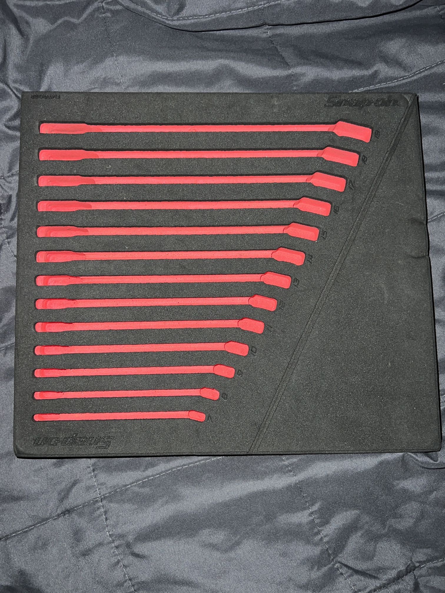 Snap On Wrench Set Foam