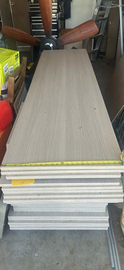 Laminate vinyl wood .