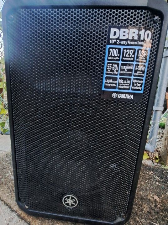 Yamaha DBR10 700W 10-inch Powered Speaker- $300