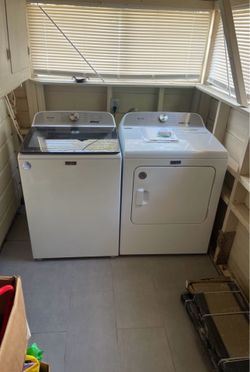 Maytag washer dryer