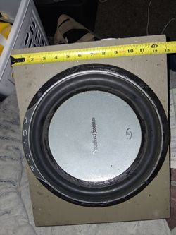 Rockford Fosgate Subwoofer in Enclosure Box