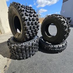 New Rear 20x11-9 & Front 21x7-10 Atv Quad Tires