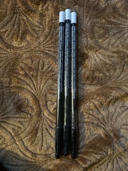 Set of 3 white Eye Pencils