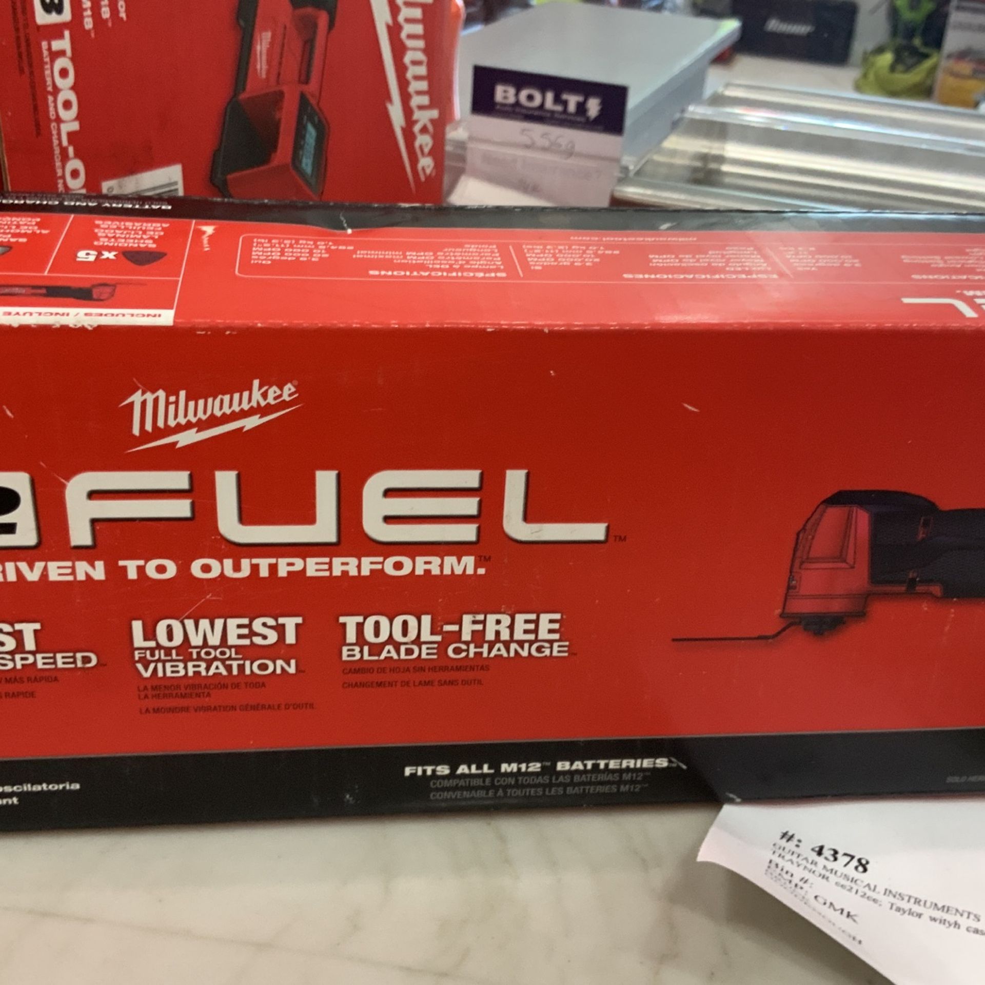 Milwaukee Cordless Oscillating Multi Tool  Brand New Item Model 2526-20 FUEL