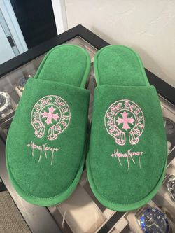 Chrome slippers