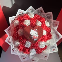 Hello Kitty Valentine Flowers