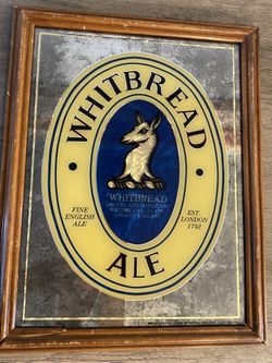 Vintage Whitbread Ale Sign