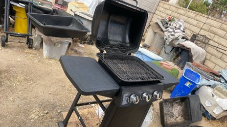 Grilled Dyna Glow Brand With A Gas Tank