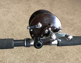 Vintage Zebco and Vintage Penn Rod and reel combo